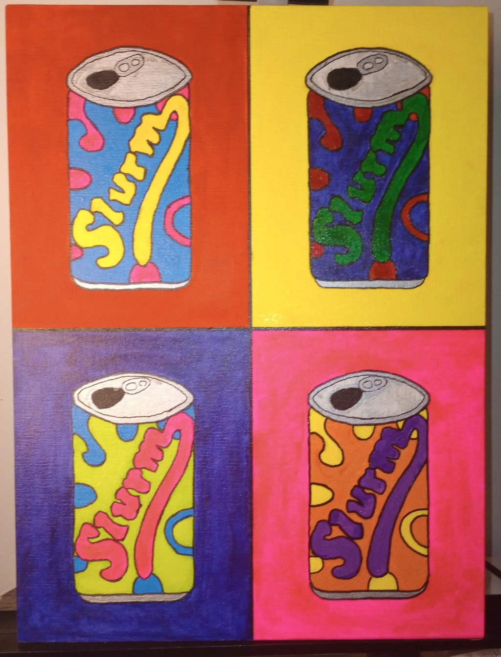 Slurm Warhol Painting