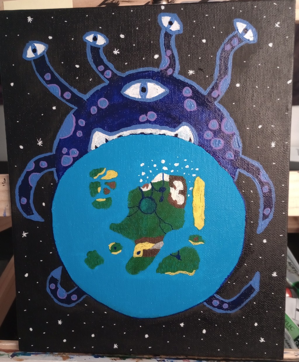 Zurguth Eats World&nbsp;Painting