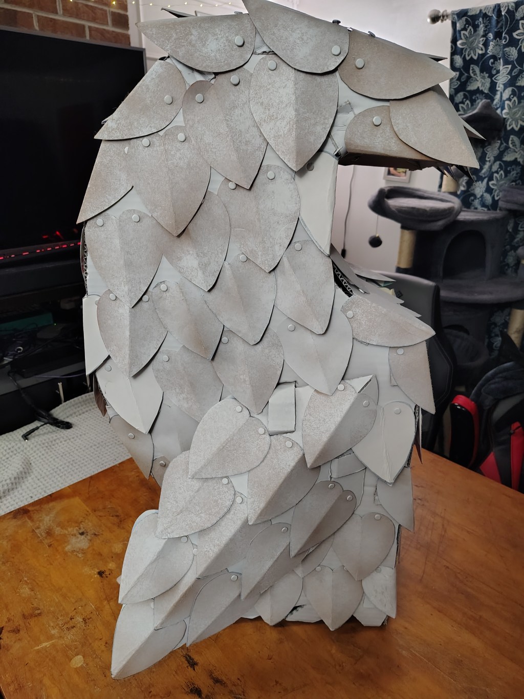 Fundamentals of 3D Design, Class Project #3 – Cardboard Sculpture w/Partner Inspired by Ann&nbsp;Weber