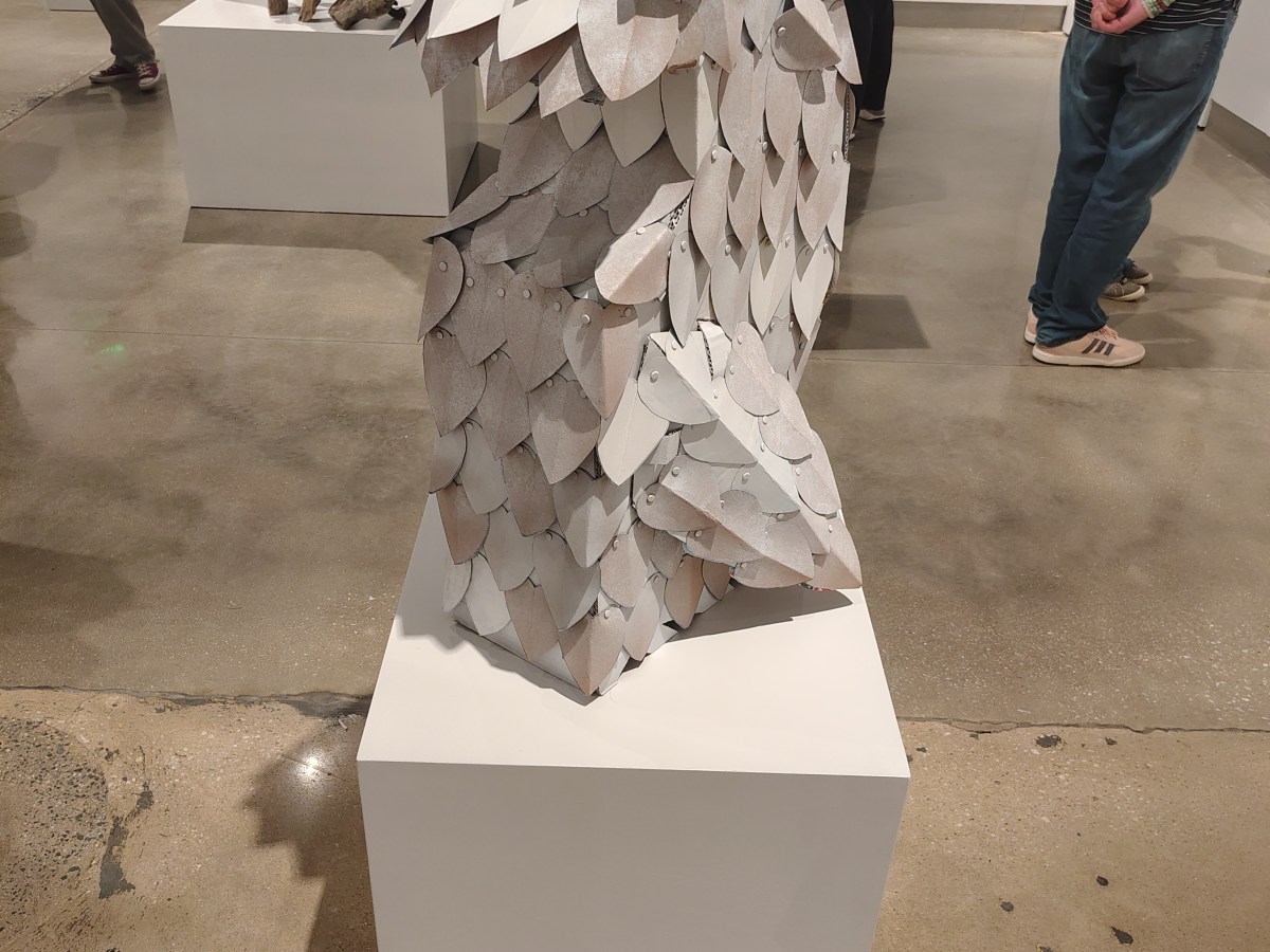 Fundamentals of 3D Design, Class Project #3 – Cardboard Sculpture w/Partner Inspired by Ann&nbsp;Weber